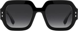 Isabel Marant Occhiali da sole geometrici - Nero