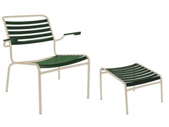 Schubiger M&ouml;bel L&auml;ttli-Lounger + Hocker S&auml;ntis