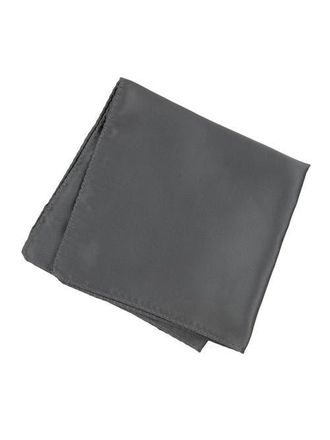 Brooklyn Brigade Mens Solid Satin Pocket Square in Slate at Nordstrom