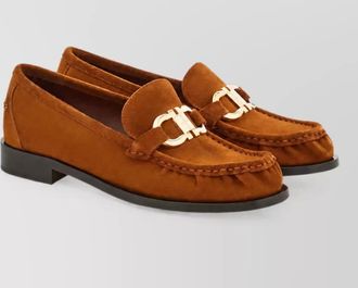 Ferragamo leather loafers