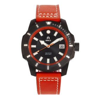 Shield Shaw Quartz Black Dial Mens Watch SLDSH106-6
