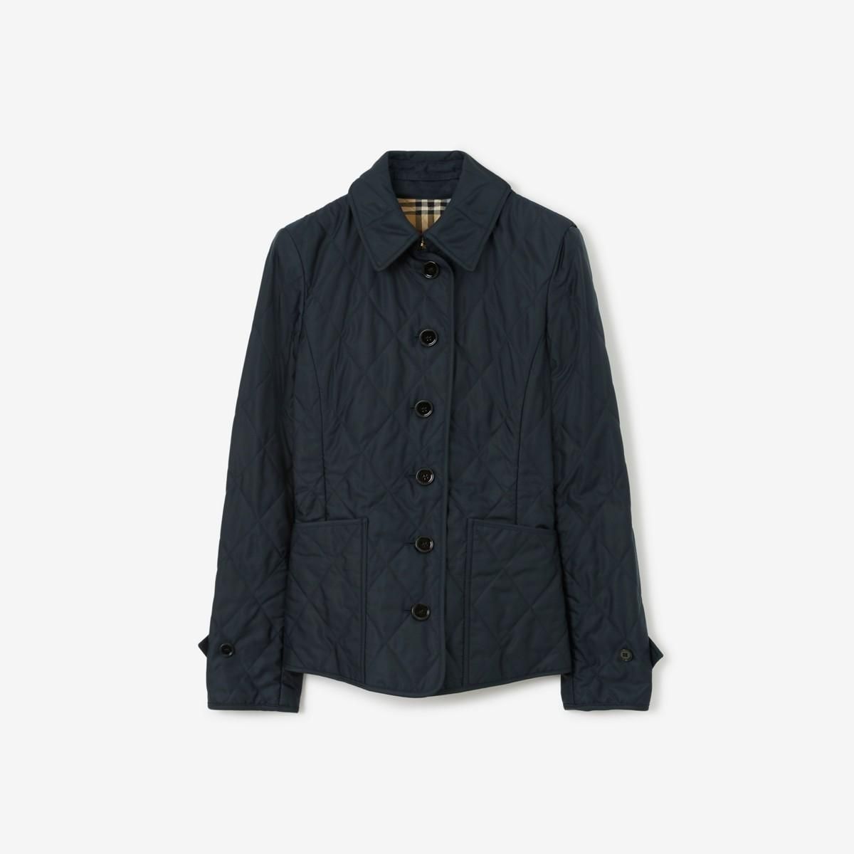 Burberry diamond quilted jacket sale clearance