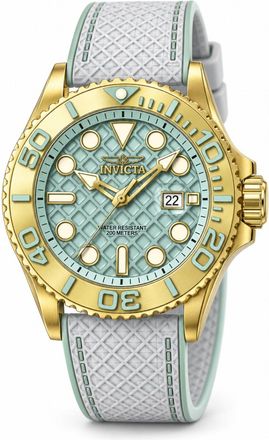 Invicta Grand Diver 51087 Herenhorloge - Quartz Uurwerk - Roestvrij Staal met Blauwe Wijzerplaat - 48 mm
