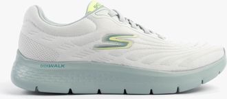 Skechers Go Walk Flex Mens Trainers White/grey - Size UK 10