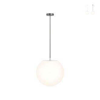 Maytoni Erda Plaf&oacute;n Exterior Globe Negro E27 Ip54 - Maytoni