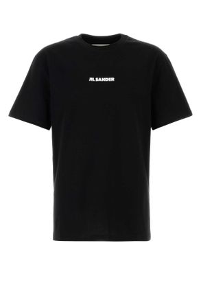 Jil Sander Black Cotton T Shirt