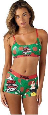 PSD Elf I Know Him Scoop Bralette Womens Bra : SM, Elastane/Polyester