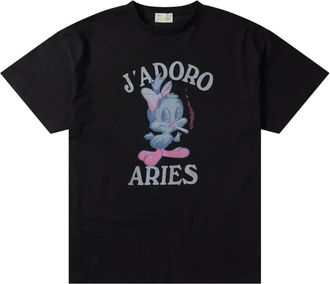 Aries Camiseta JAdoro Weedie Pie SS - Tops - Hombre - Negro - XL