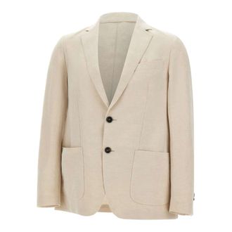 Roberto Ricci Design Blazers, male, Beige, Size: 2XL Lynco Blazer