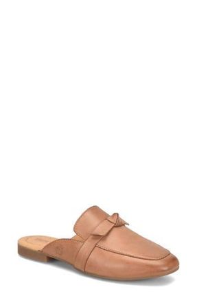 B&oslash;rn Annie Loafer Mule in Brown Leather at Nordstrom Rack, Size 10