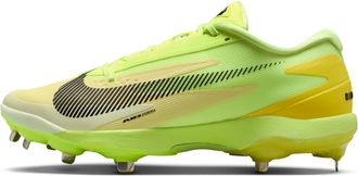 Nike Mens Diamond Standout MTL Baseball Cleats in Yellow | II7343-700