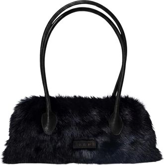 VSP Virginia Shearling Bag - Bags - Mujer - Negro - ONE SIZE