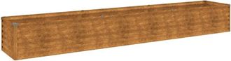 vidaXL Garden Raised Bed 291x50x36 cm Corten Steel Vidaxl