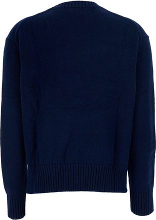 Polo Ralph Lauren Womens Long-Sleeve Cotton Pullover Blue Tops Top