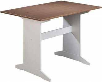 M&S Collection Tavolo Inter Link in pino massello verniciato bianco