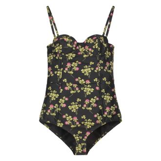 Red Valentino Body with floral print - female - RED Valentino - Swimsuits - Multicolor - XS - Swimwear