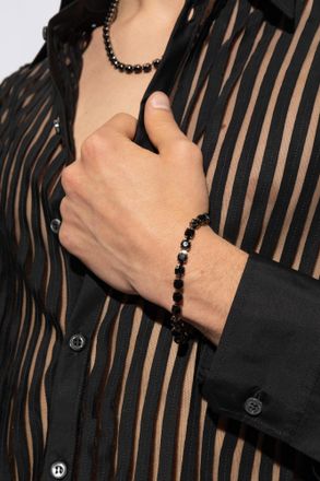 Dsquared2 Bracelet With Applications, Mens, Black