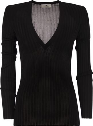 Elisabetta Franchi Long Sleeve Top