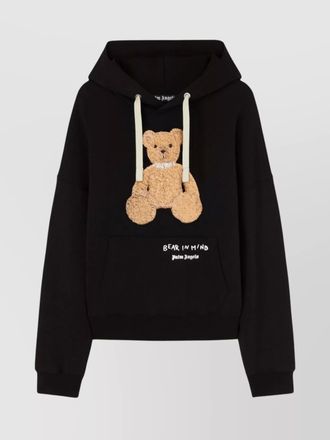 Palm Angels mindful bear cotton hoodie