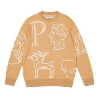 Palace Archaeology Knit Sweater Orange P20KW002