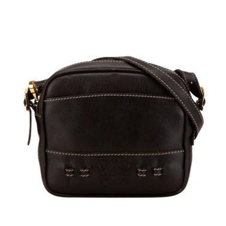 Loewe Pre-owned Cross Body Bags, female, Brown, Size: ONE SIZE Pre-owned Crossbody Bag
