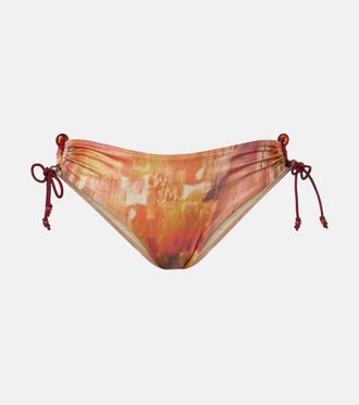 Isabel Marant Alvina printed bikini bottoms