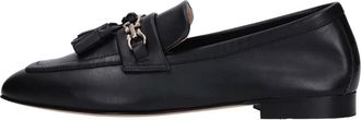 Luca Grossi H962M Gardanero Moccasin - Dames - Loafers - Zwart - 37 EU - Leer - Schoenen