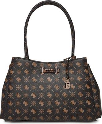 Guess Tons Shoulder Bag - Dames - Schoudertassen - Bruin - ONE Size - Tassen