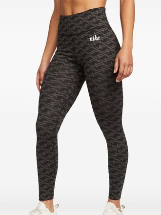 Nike Leggings One Dri-FIT Black - Nero