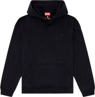 Diesel S-Boxt-Hood cotton hoodie - men - Cotton - M - Black