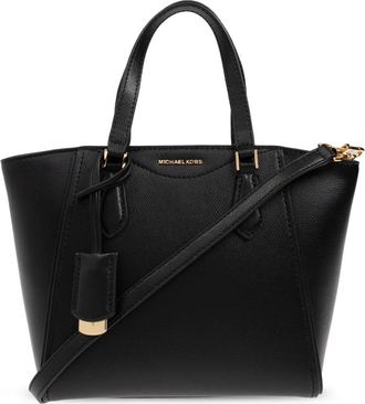 Michael Kors Schoudertas Taryn - Dames - Handtassen - Zwart - ONE Size - Leer - Tassen