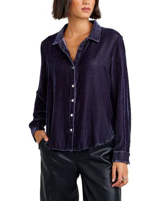 Bella Dahl Silk-Blend Shirt
