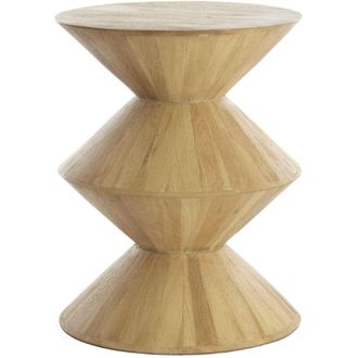 Light & Living Mesa Redonda Light&living Larus De Madera De Mango Natural