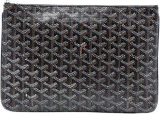 Goyard Pre-owned Clutches, female, Black, Size: ONE SIZE Pre-owned Senat MM