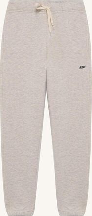 Autry PANTALONE IN COTONE CON LOGO RICAMATO DONNA