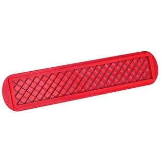 OEM Cortador De Salchichas - Cuchilla De Acero Inoxidable Para Cocinar, Barbacoas, Picnics, Camping Y Parrilladas En El Jard&iacute;n - 25 Cm - Rojo - Crezuo