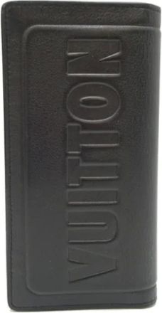 Louis Vuitton Pre-owned Wallets, male, Black, Size: ONE SIZE Pre-owned Long wallet (bi-fold)