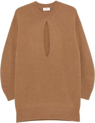 Elisabetta Franchi Mujer, Jerseys, Marr&oacute;n, Talla: S