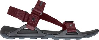 Craghoppers Heren Locke Sandalen (Donkergrijs/Pompees Rood)