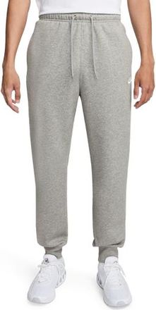 Nike Mens Club Joggers - Dark Grey Heather/White/Light Smoke Grey Size 3XL