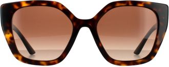 Prada Rectangle Havana Brown Gradient Sunglasses
