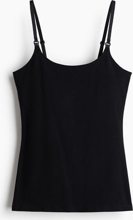 H&M MAMA Tr&auml;gertop zum Stillen - Schwarz