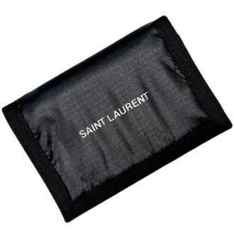Saint Laurent Pre-owned Tri-fold Wallet - unisex - Saint Laurent Vintage - Vintage Wallets - Black - ONE SIZE - Pre-owned