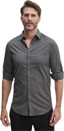 A|X Armani Exchange Slim Fit Shirt - Heren - Casual Overhemden - Veelkleurig - S - Katoen - Overhemden