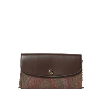 Etro Paisley Schoudertas - Dames - Tassen - Bruin - Maat: ONE Size