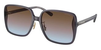 Coach HC8368D CH572 Asian Fit 575348 Womens Sunglasses Purple Size 61