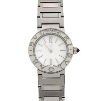 Bulgari Pre-owned Vintage Polshorloge - Dames - Vintage Horloges - Wit - ONE Size - Vintage