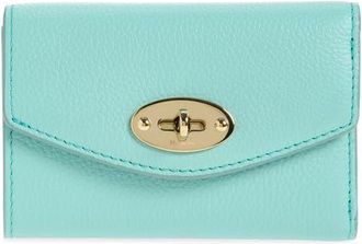 Mulberry Darley Folded Leather Wallet in Marina Blue at Nordstrom