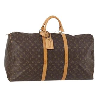 Louis Vuitton Pre-owned Weekend Bags, unisex, Brown, Size: ONE SIZE Pre-owned Weekend Bag