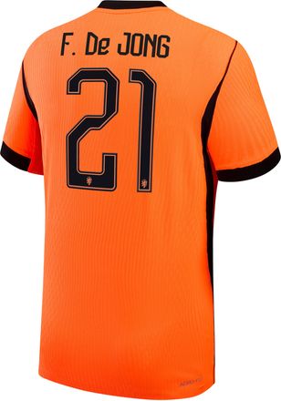 Nike Frenkie de Jong Netherlands National Team 2026 Match Home Nike Mens Dri-FIT ADV Soccer Jersey in Orange | NN203949322-NED